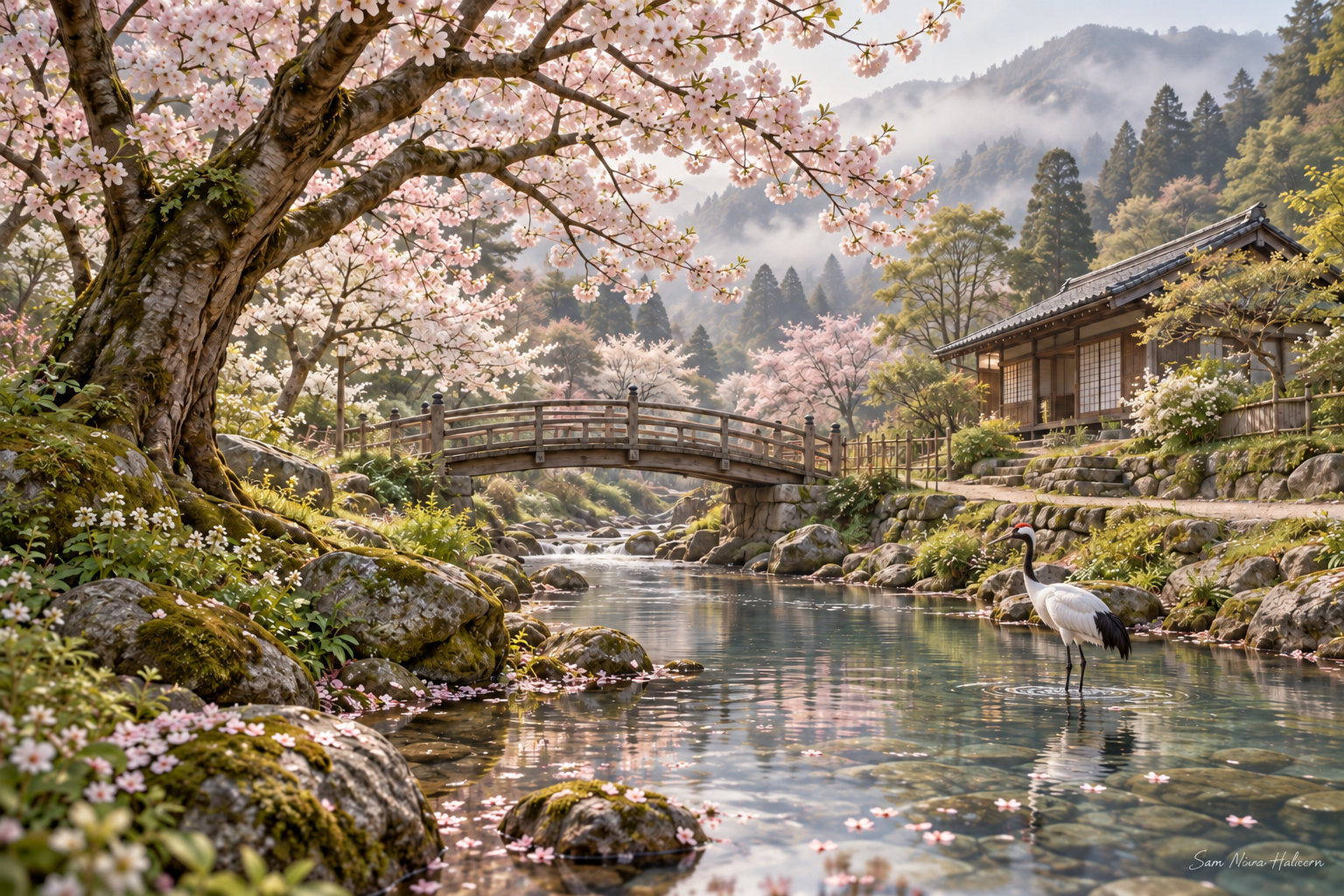 Spring by the Water